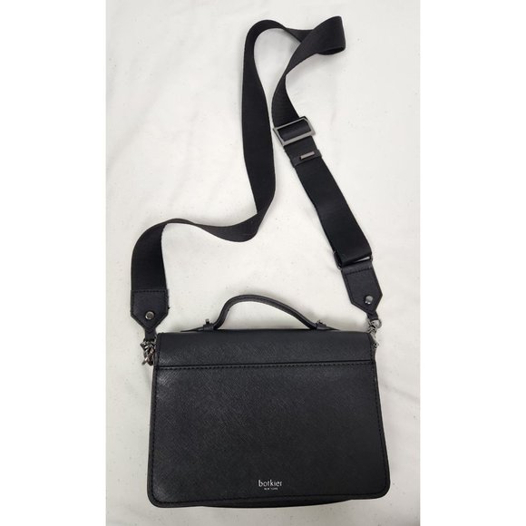 botkier New York Cobble Hill Satchel Crossbody In Black - Picture 2 of 10